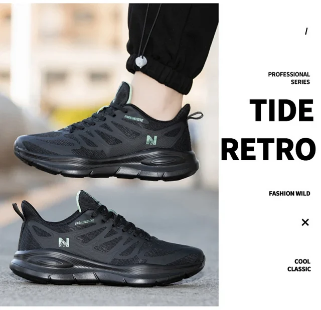 Unisex Platform Mesh Running Shoes Detail