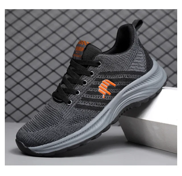 Men's Black Warrior Casual Trail Shoes Detail
