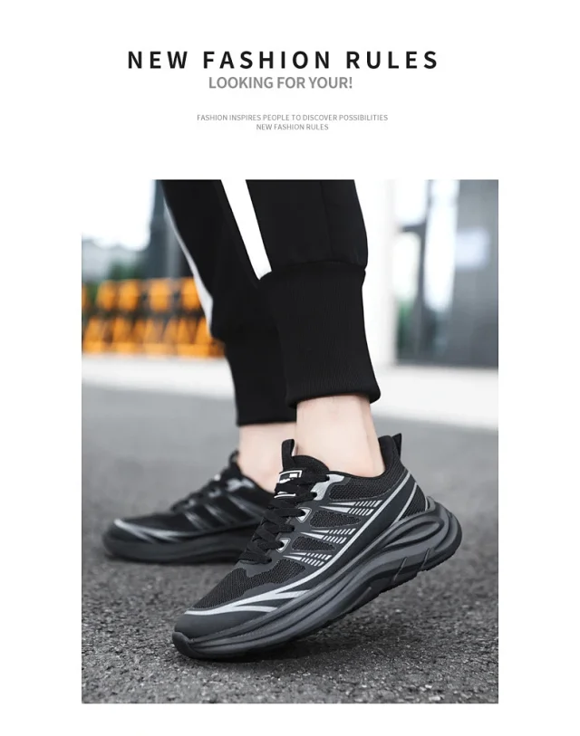 Men's 2025 Summer Light Mesh Trail Shoes XL Detail