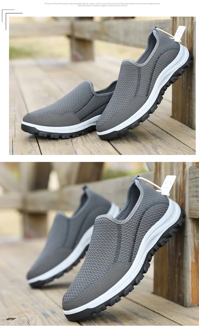 Men's Breathable Slip-On Casual Shoes Spring 2025 Detail
