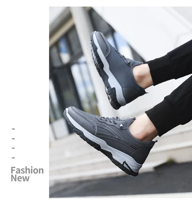 Men's Trendy Mesh Running Shoes 2025 Detail