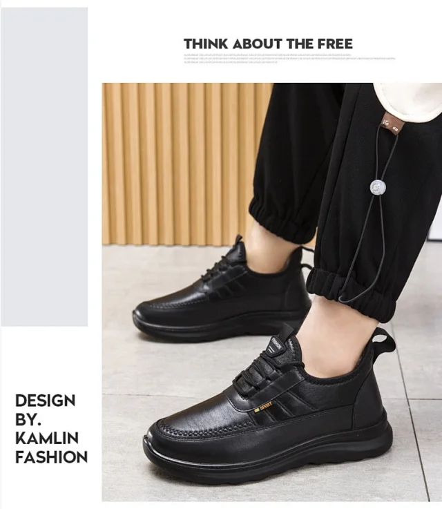 Unisex Fleece-Lined Light Sole Snow Boots Detail