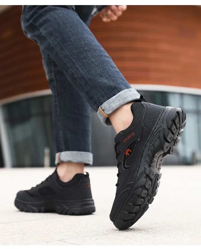 Men's Breathable Hiking Workwear Boots Detail