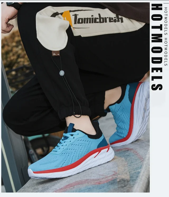 Men's Mesh Running Shoes Casual Cushioned Style Detail