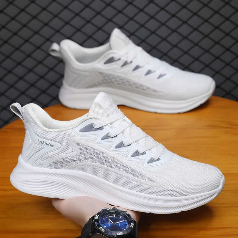 Men's Flyknit Breathable Casual Sneakers
