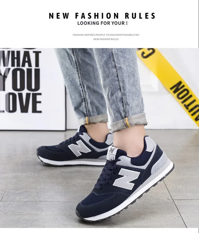 Couples Nike Retro Mesh Sneakers Detail