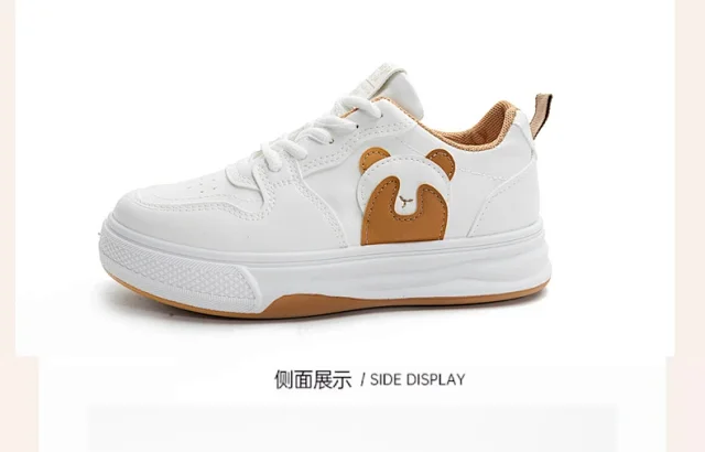 2025 Women's White Sneakers Lightweight Versatile Casual Detail