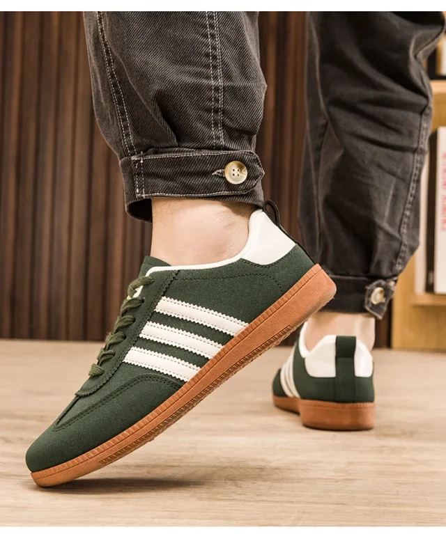 Men's Autumn Retro German Training Casual Shoes Detail