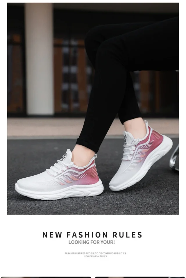 Unisex Breathable Mesh Summer Casual Running Shoes Detail