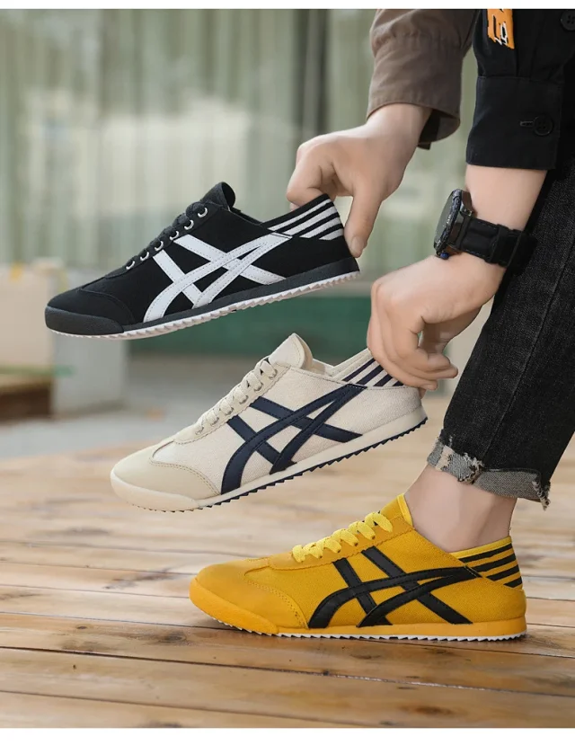 New Men's White Casual Training Shoes Detail