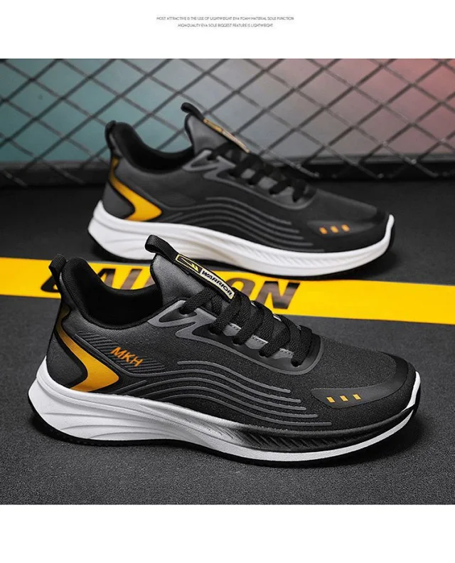 SS25 Men's Breathable Mesh Running Shoes Detail