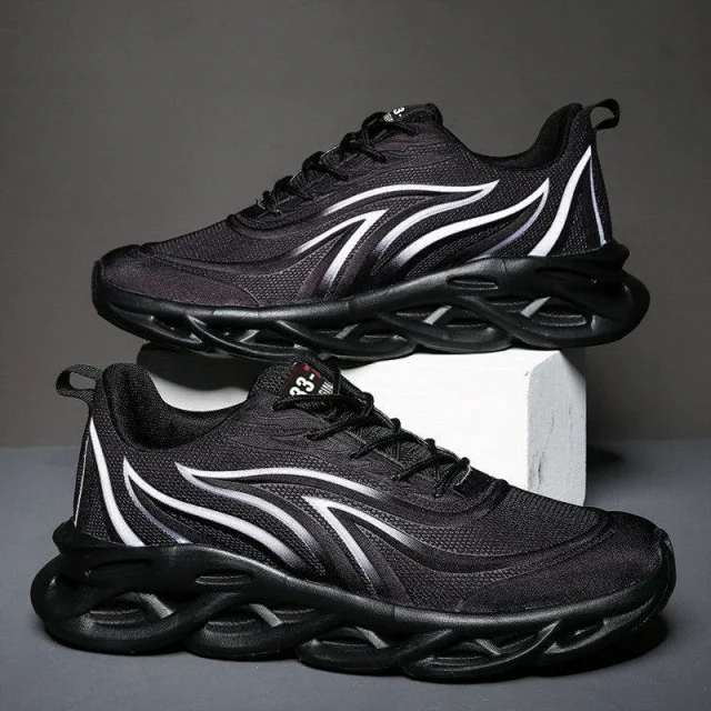 Men's Trendy Korean Blade Running Shoes Detail