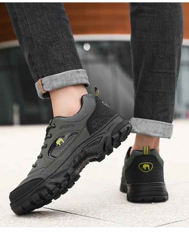 Men's Breathable Hiking Workwear Boots Detail