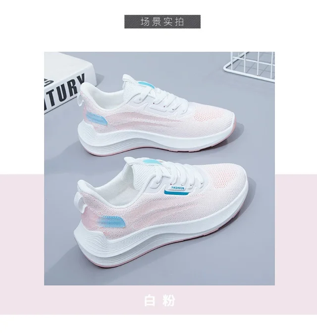 2025 Summer Women's Flyknit Yeezy-style Fashion Sneakers Detail