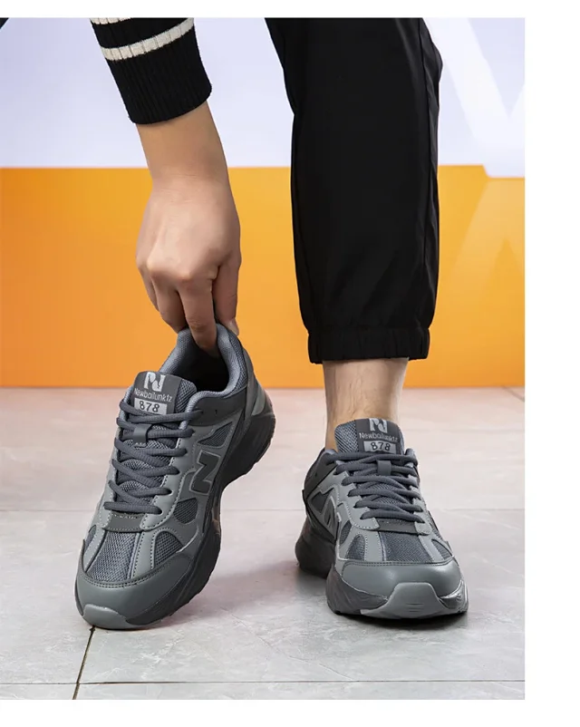 Couple's Chunky N-Mesh Sneakers Detail