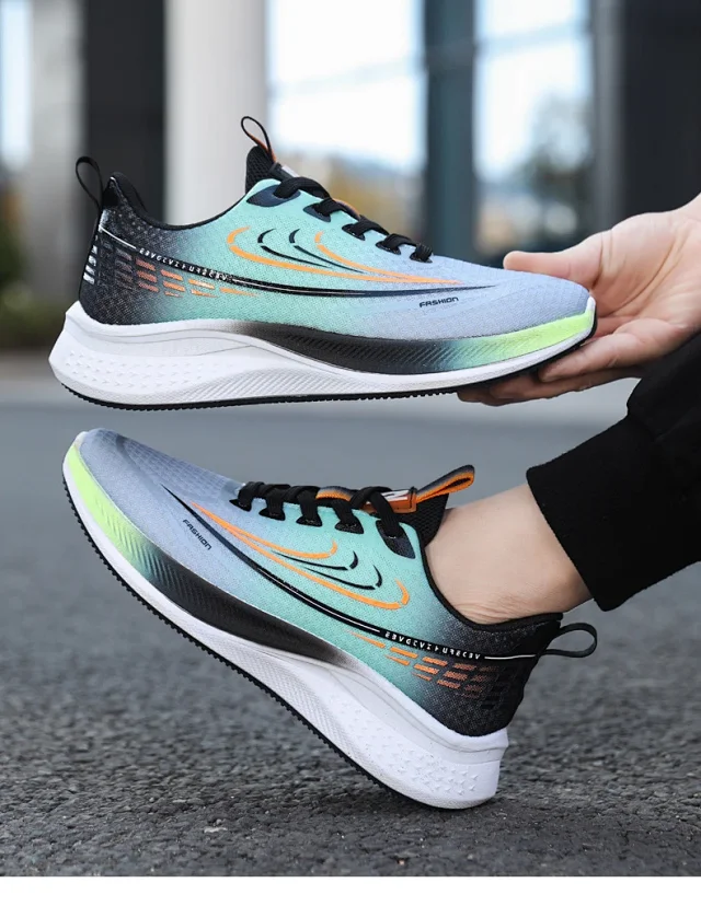 Men's Cushioned Trendy Sneakers Spring 2025 Detail