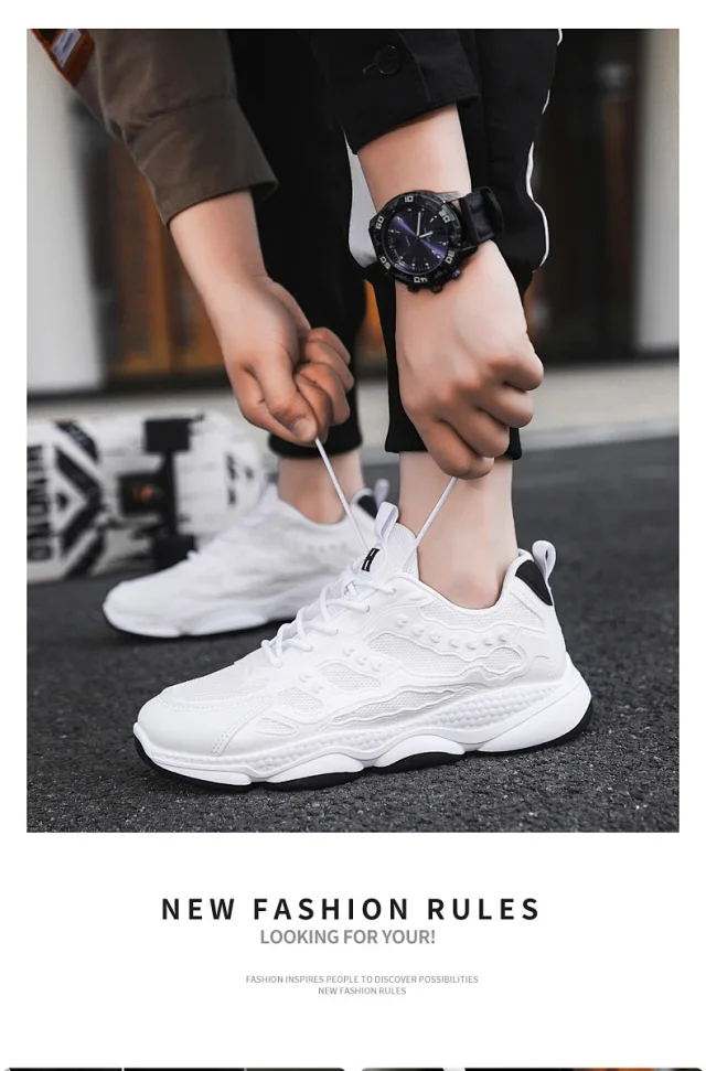 Men's Mesh Dad Shoes 2025 Detail