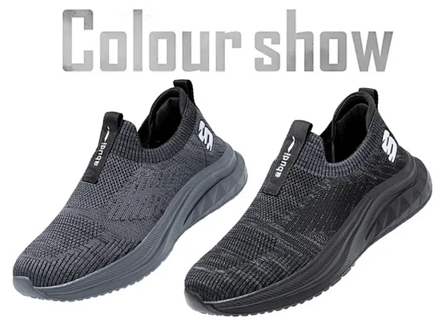 Lightweight Soft Sole Slip-on Men's Casual Dad Shoes Detail