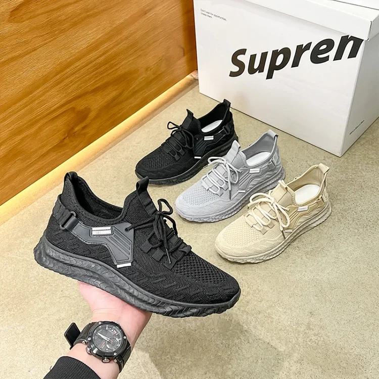 Men's Breathable Mesh Travel Sneakers