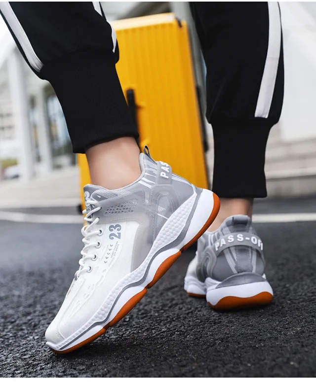 Men's Chunky Lightweight Trendy Dad Sneakers Detail