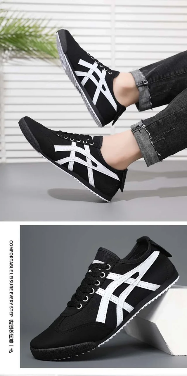 Korean Street Canvas Sneakers Lightweight Detail