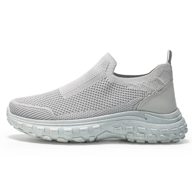 Men's Spring Slip-On Mesh Platform Shoes