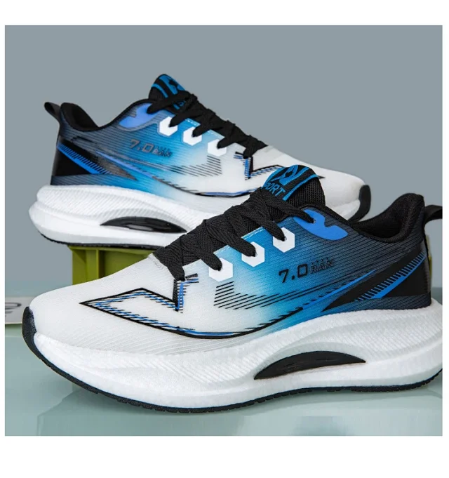 Stain-Resistant Unisex Student Light Running Mesh Sneakers Detail