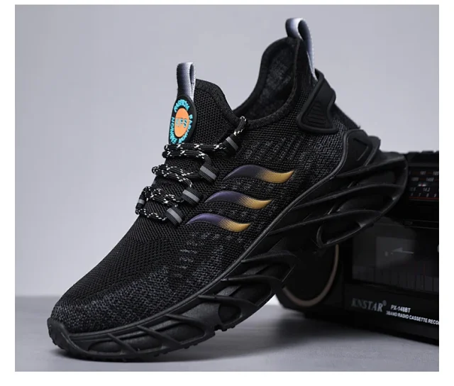 Men's Comfort Lightweight Trendy Sneakers Detail
