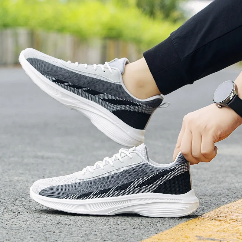 Big Men's 25 Flyknit Mesh Running Shoes