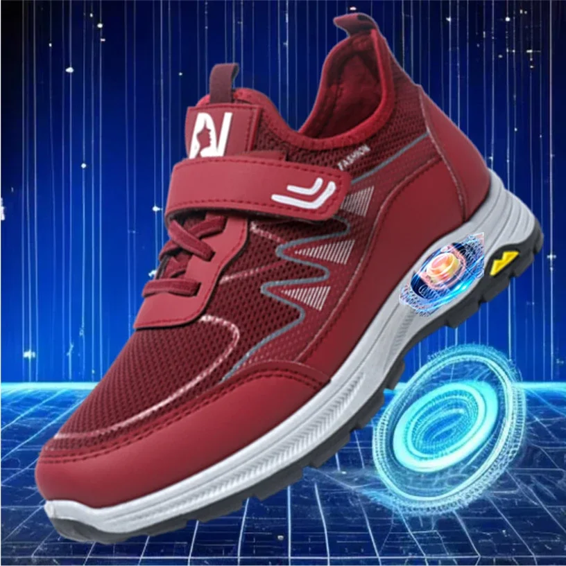 New Unisex Magnetic Resonance Thick-Sole Sneakers