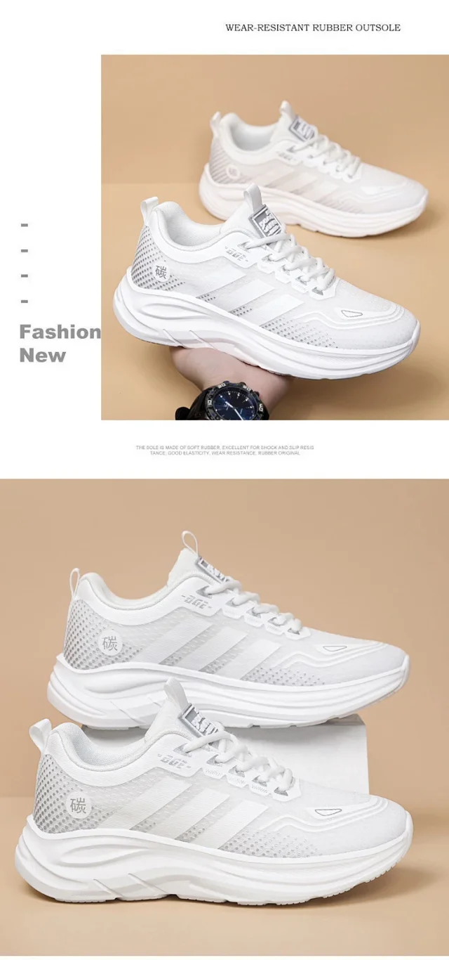 Ultra Light Breathable Mesh Unisex Casual Sneakers Detail