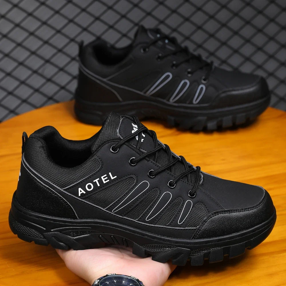 2025 Men's Wide Hiking Shoes Chunky Durable Sneakers