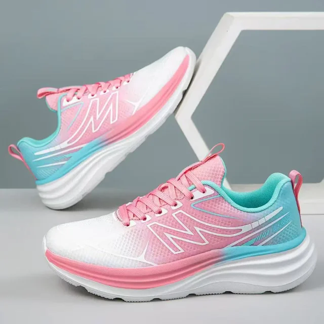 His & Hers Cushioned Racing Sneakers Detail