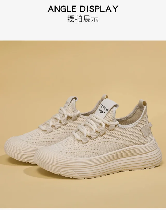 Summer Couple Breathable Mesh Dad Shoes Detail