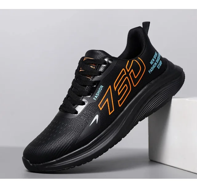 New Men's Plus Size Comfort Running Shoes Detail