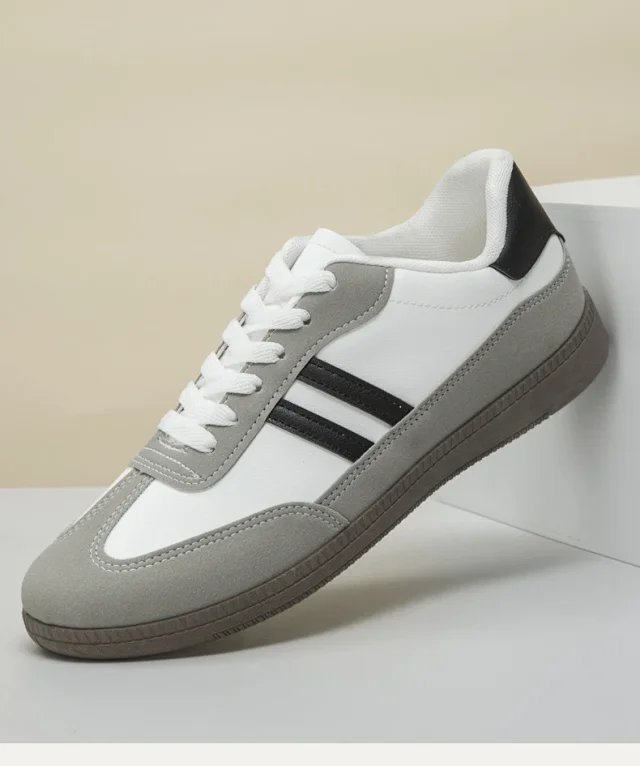 New Breathable Men's Low-top Casual Sneakers Detail
