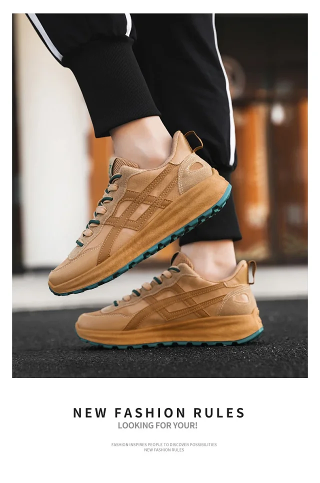 Men's New Fall Chunky Breathable Sneakers Detail