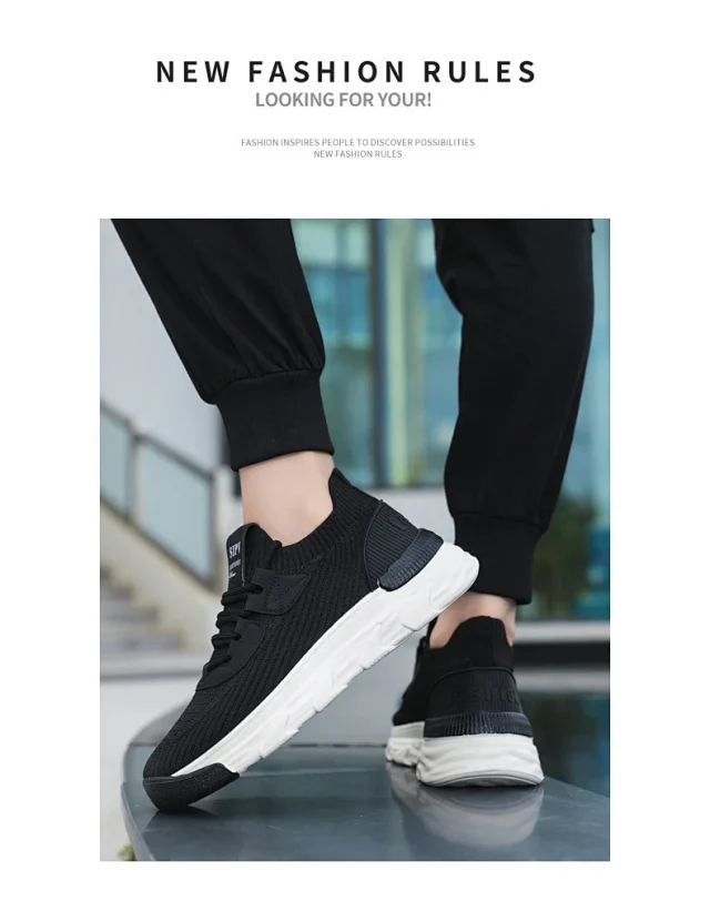 Men's 2025 Fall Breathable Ultralight Casual Sneakers Detail