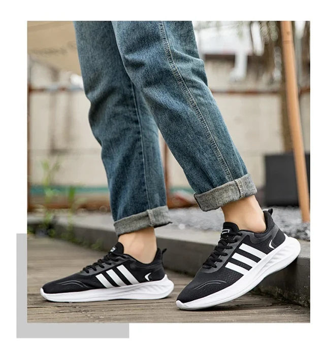 Couple Lightweight Mesh Running Shoes Detail