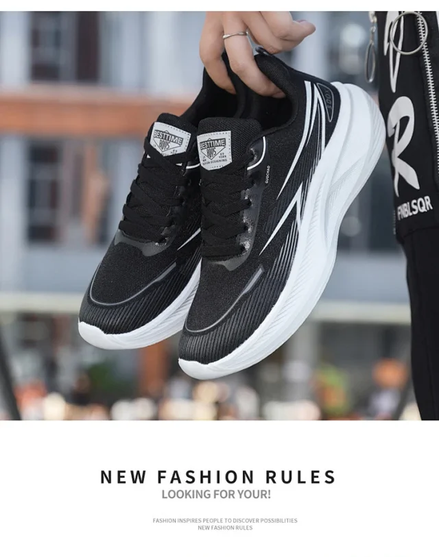 Summer Couple Ultra-light Chunky Mesh Runners Detail