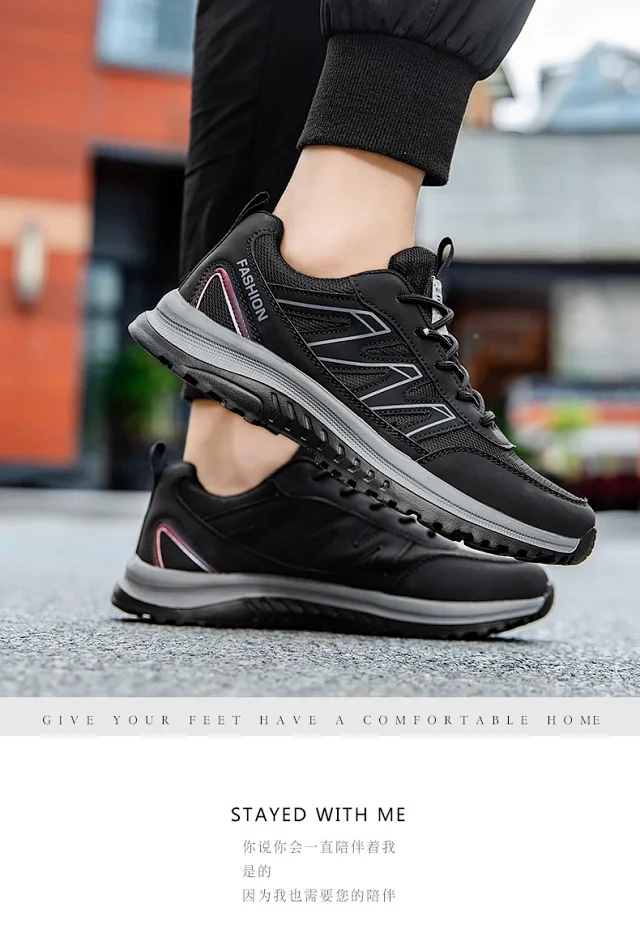 Unisex Mesh Breathable Walking Sneakers Detail