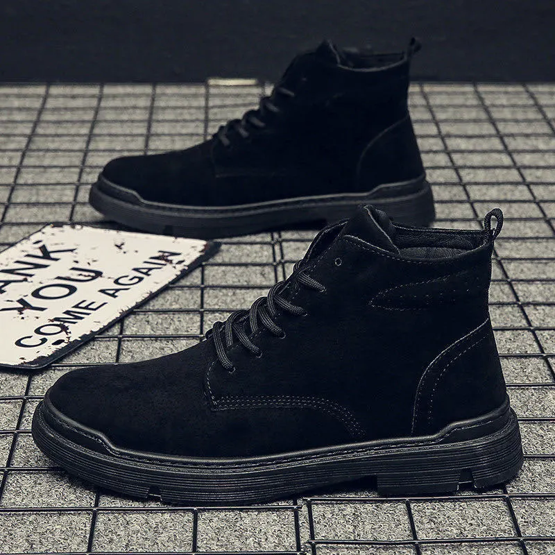 Men's British High-top Insulated Martin Boots