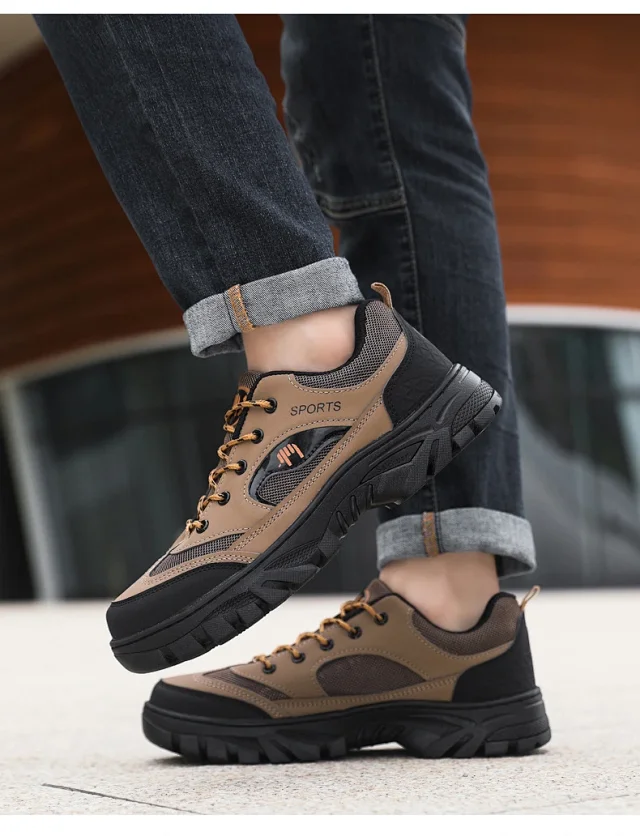 Men's Breathable Hiking Workwear Boots Detail