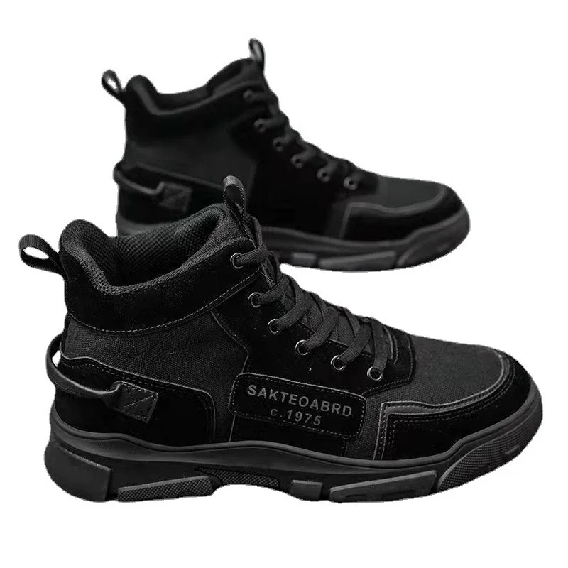 Men's Mid-Heel British Work Boots 2025