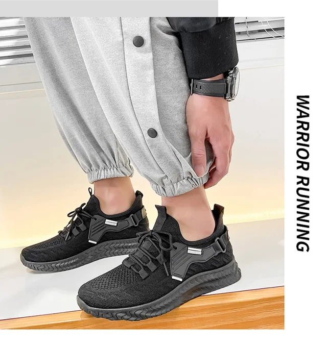 Men's Breathable Mesh Travel Sneakers Detail