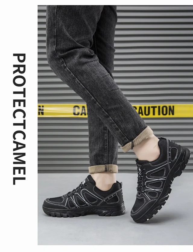 Men's Spring Light Mesh Hiking Shoes Detail