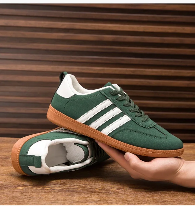 Men's Autumn Retro German Training Casual Shoes Detail