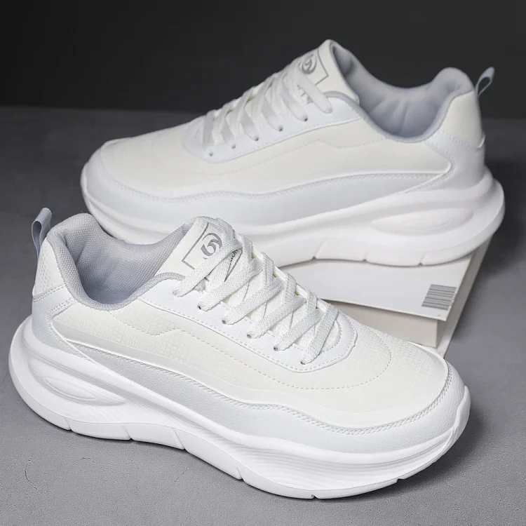 Men's Leather Chunky 2025 Comfort Running Shoes