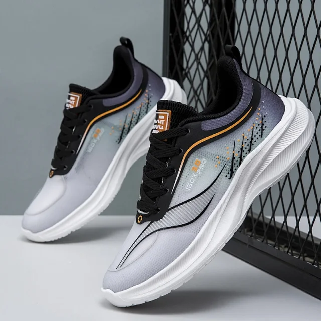 Youth Men's Breathable Mesh Running Shoes Detail