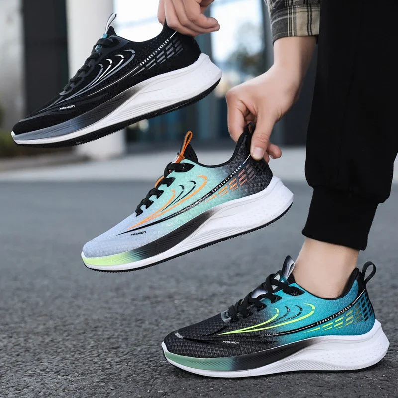 Men's Cushioned Trendy Sneakers Spring 2025
